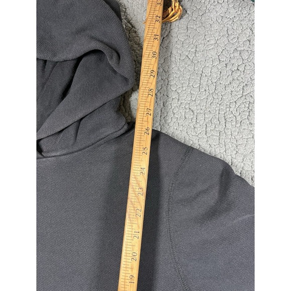 John Elliot Co Villain Side Zip Black Pullover Hoodie size 2 Made USA - Picture 11 of 11